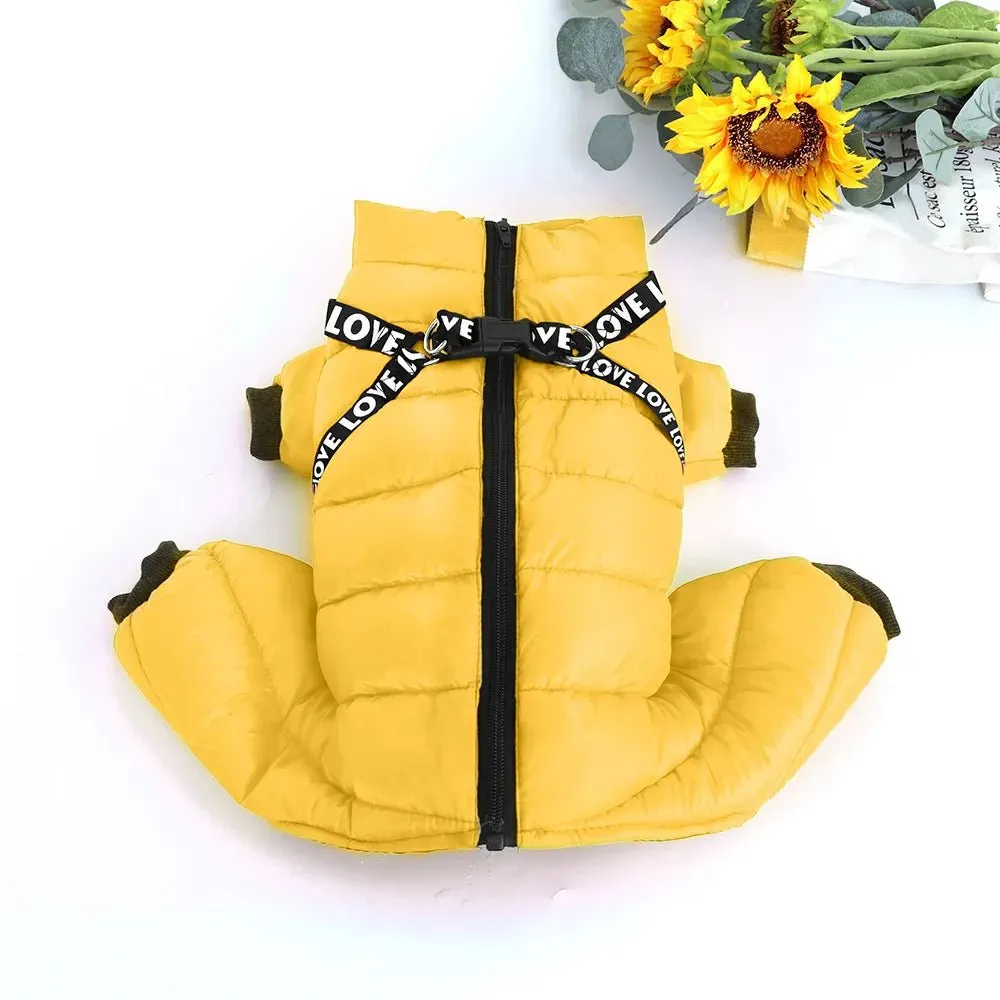 Winter Pet Dog Clothes: Cozy and Waterproof Jacket