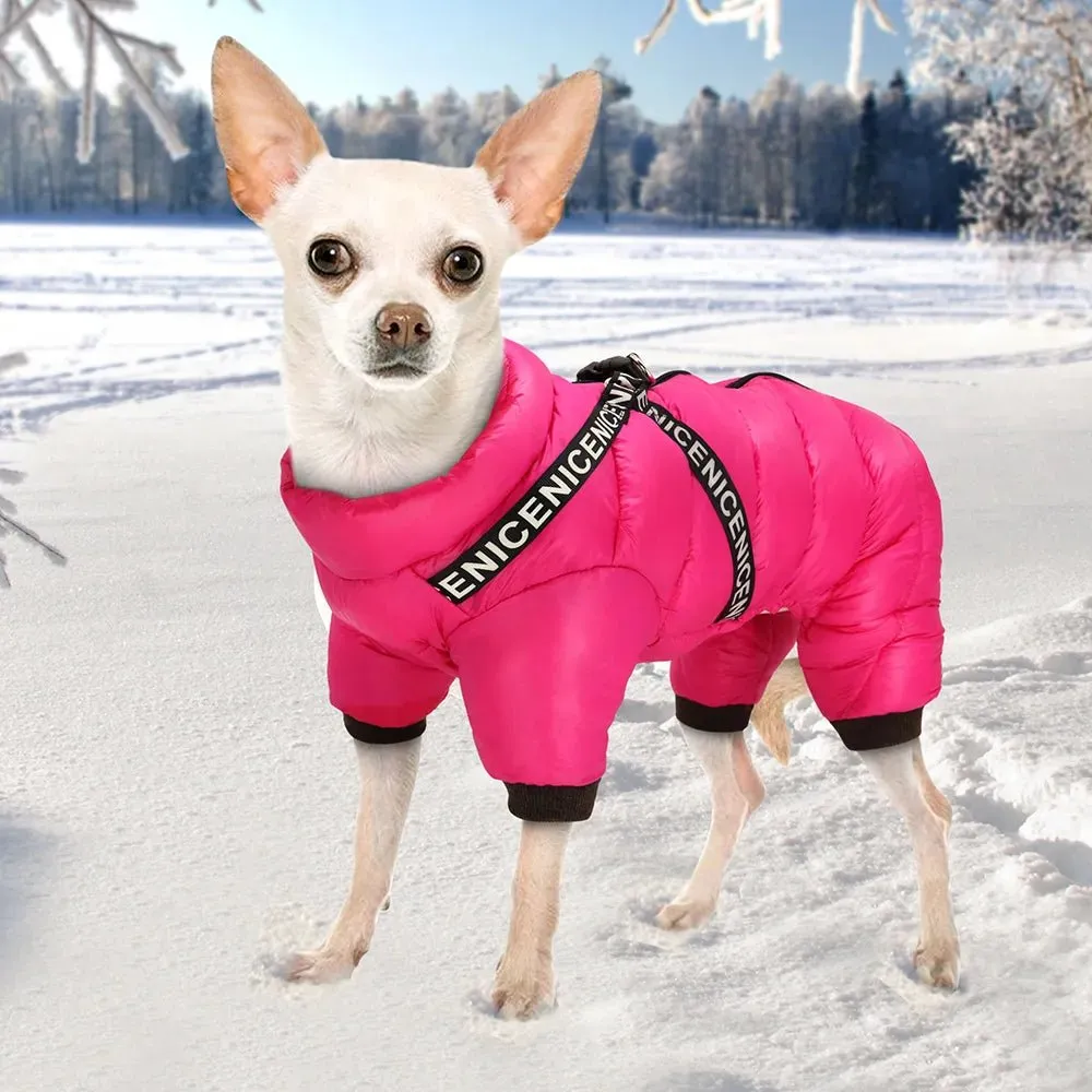 Winter Pet Dog Clothes: Cozy and Waterproof Jacket