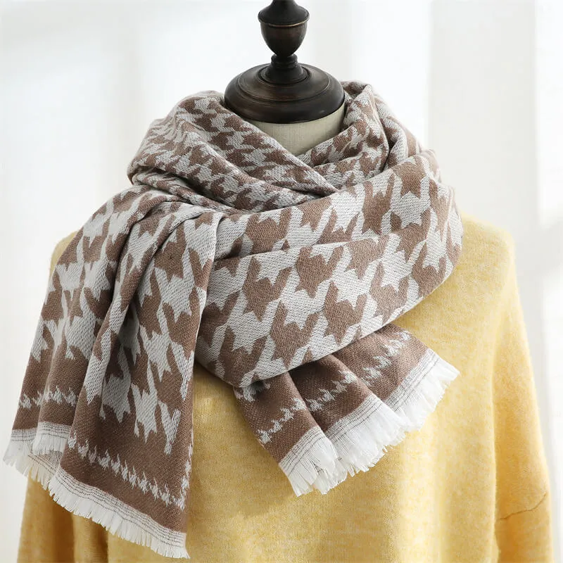 Winter Scarf Cashmere Feel Pashmina Shawl Wraps Soft Warm Blanket Scarves