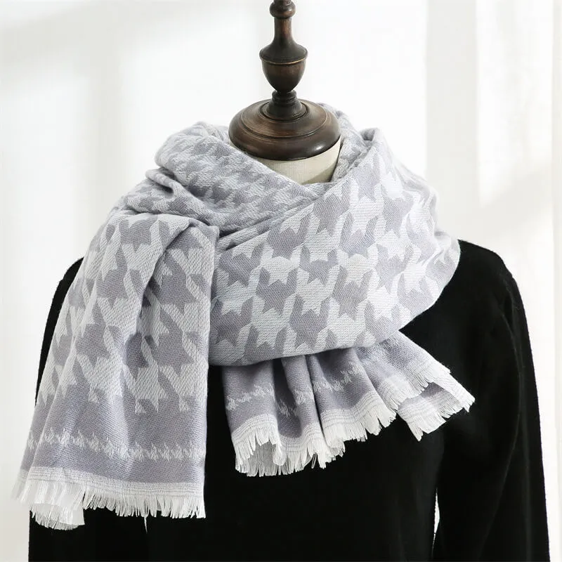 Winter Scarf Cashmere Feel Pashmina Shawl Wraps Soft Warm Blanket Scarves