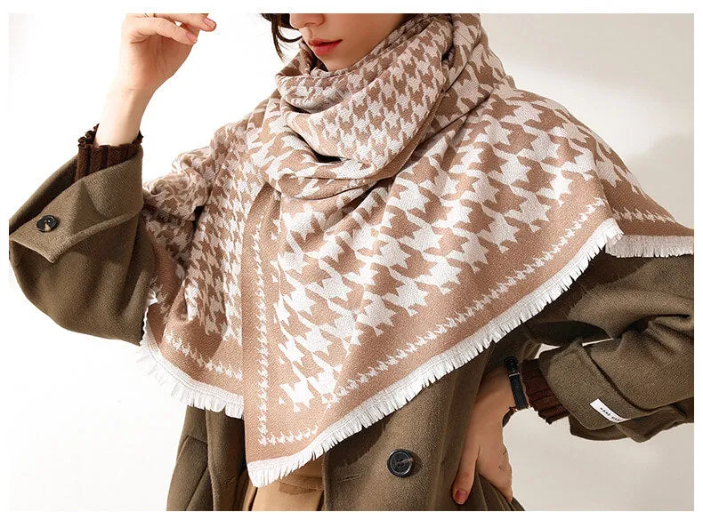 Winter Scarf Cashmere Feel Pashmina Shawl Wraps Soft Warm Blanket Scarves