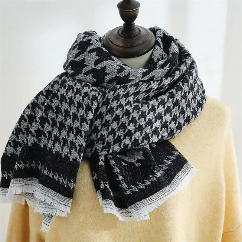 Winter Scarf Cashmere Feel Pashmina Shawl Wraps Soft Warm Blanket Scarves