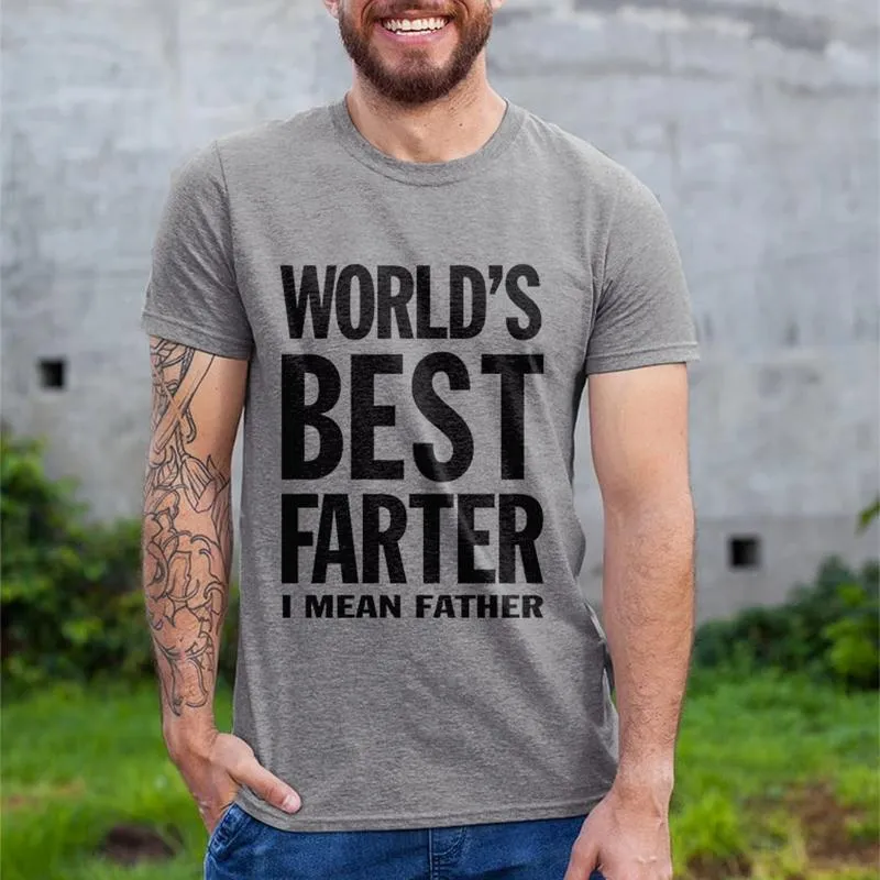 Worlds Greatest Farter, I Mean Father T-Shirt