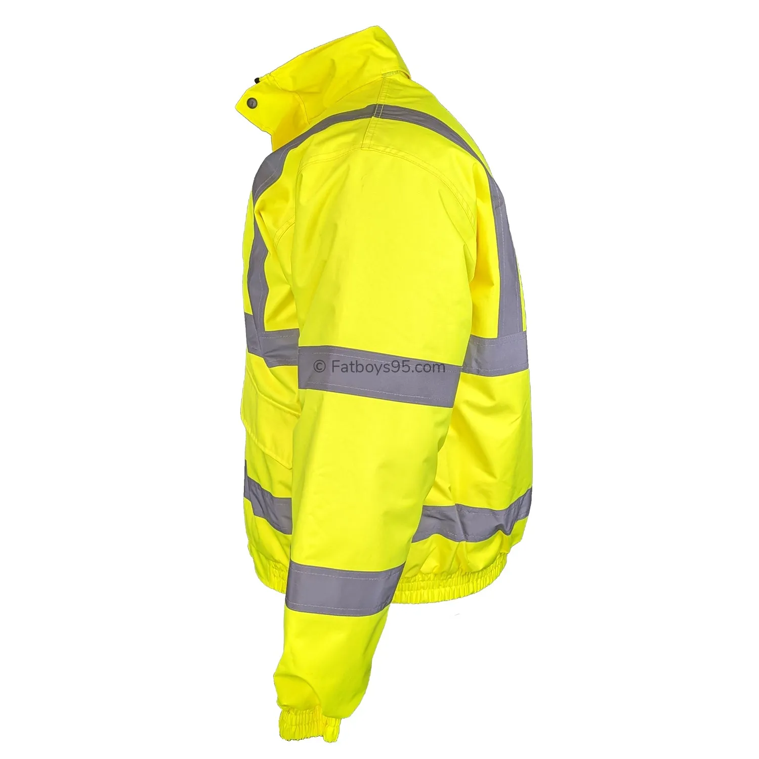 Yoko Hi-Vis Bomber Jacket - HVP211 - Yellow